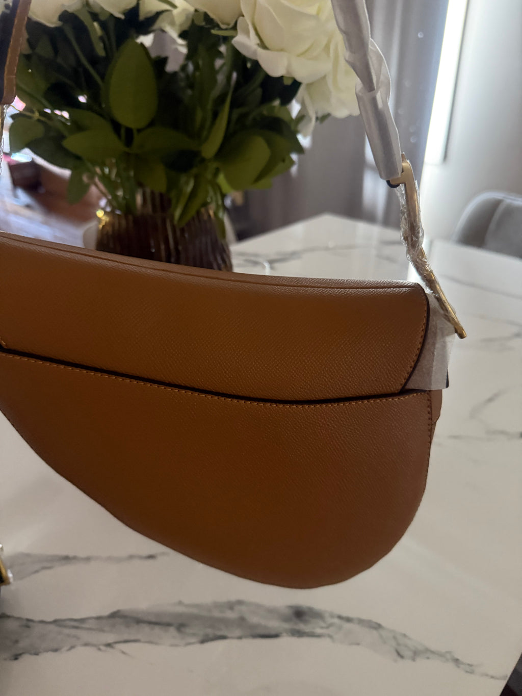 Brown Saddle Bag