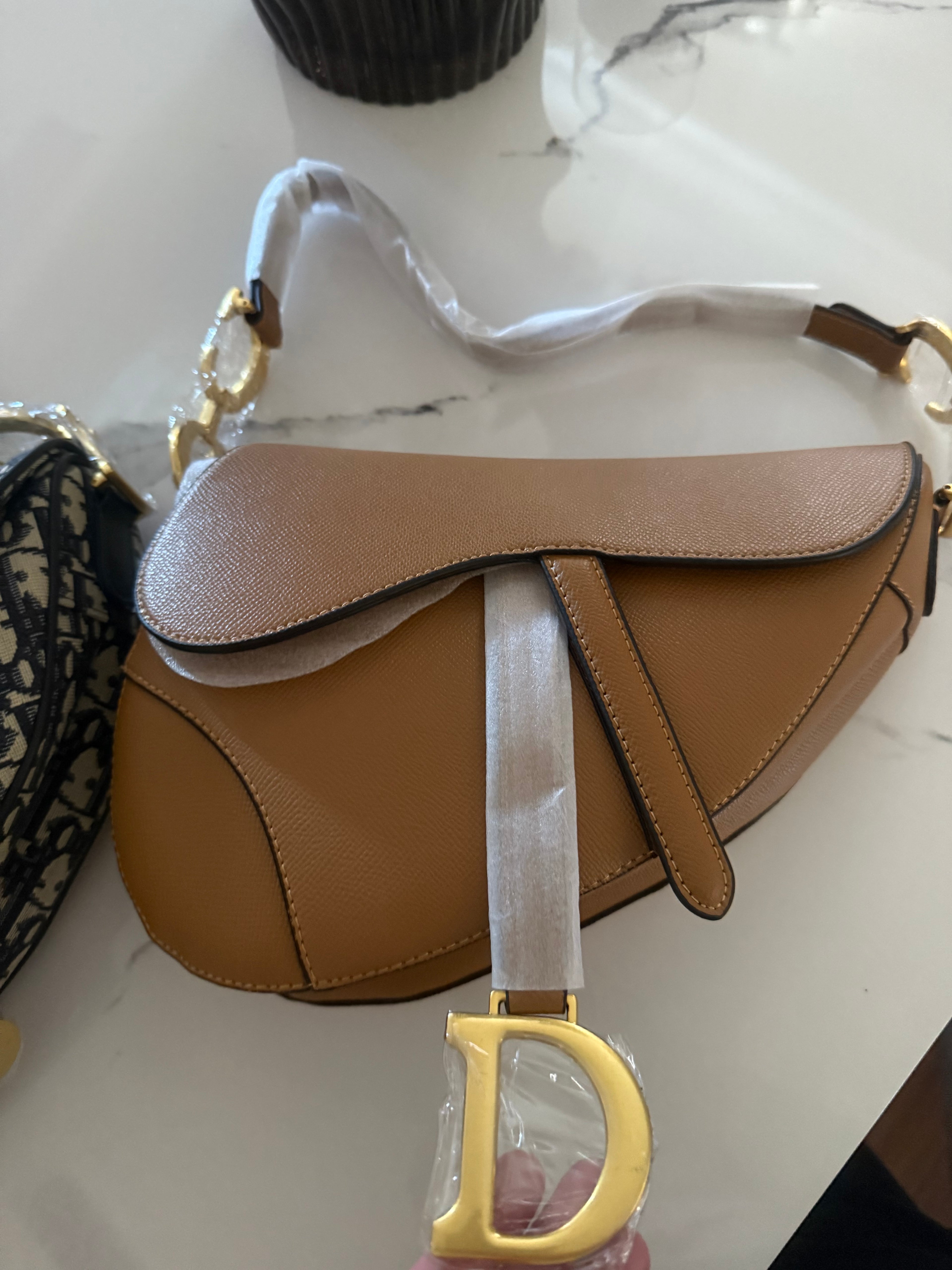 Brown Saddle Bag