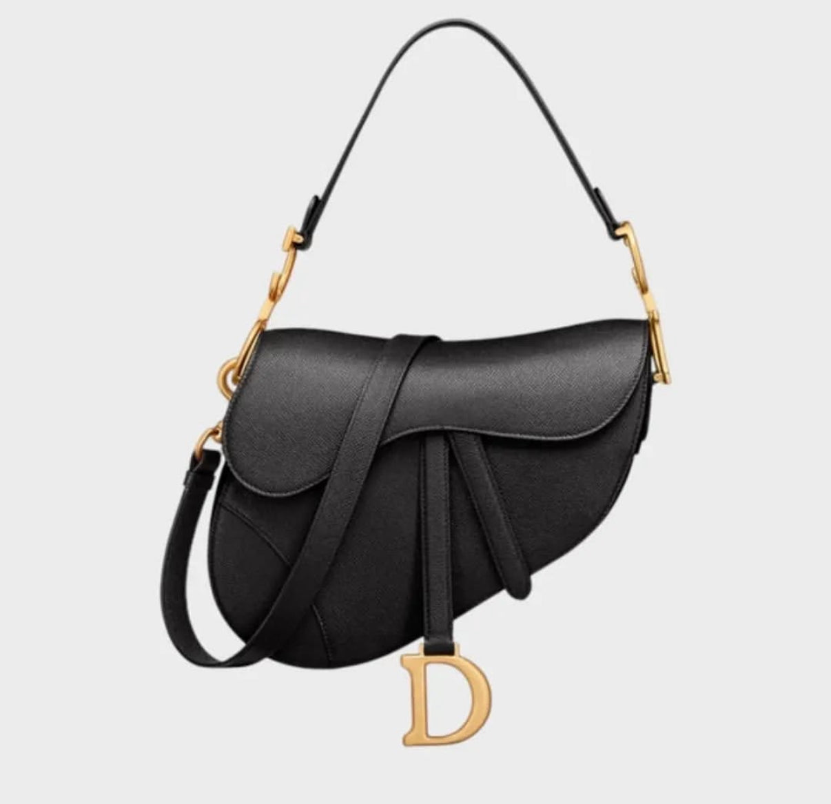 Black Saddle Bag