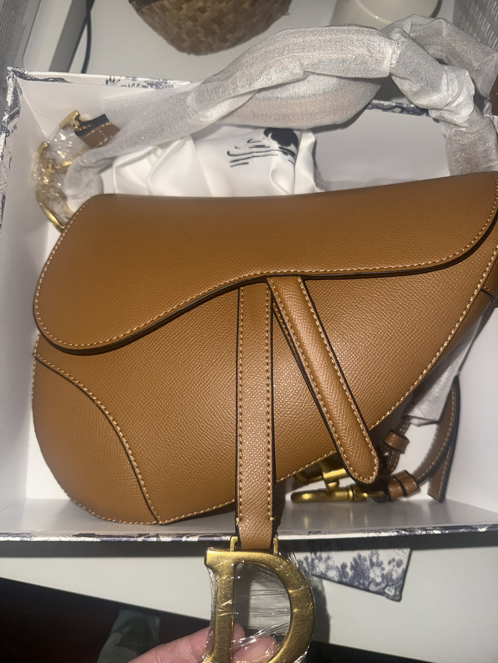 Brown Saddle Bag