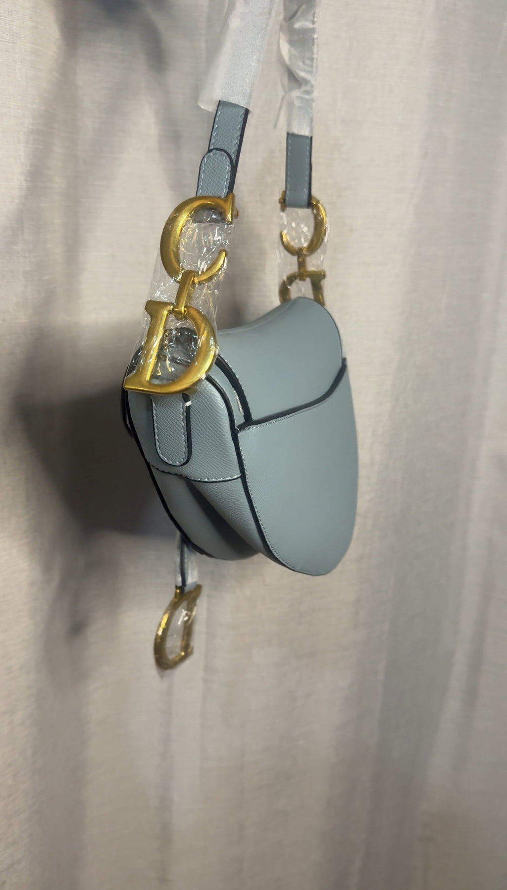 Blue Saddle Bag