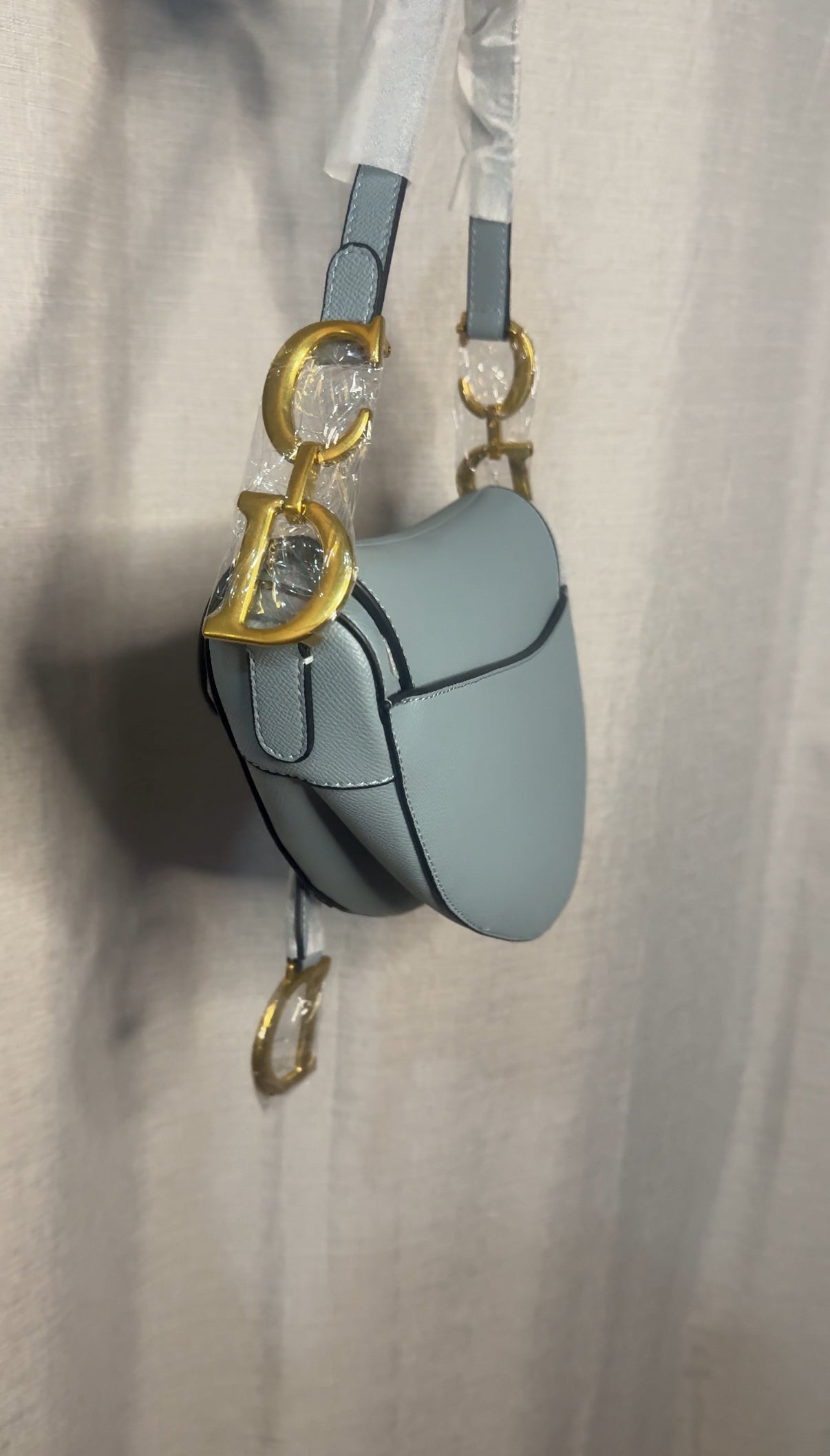 Blue Saddle Bag
