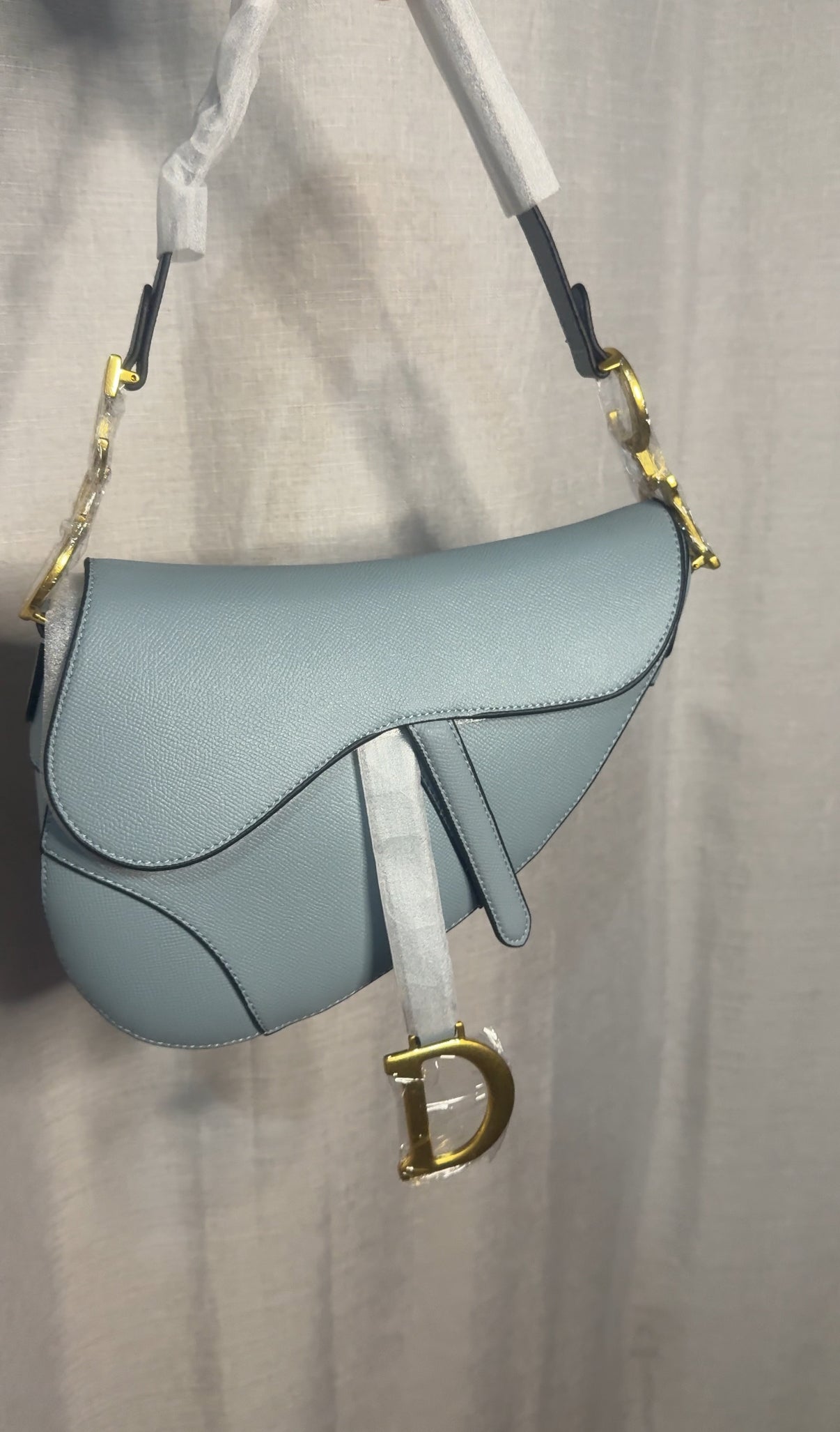 Blue Saddle Bag